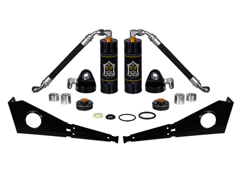 ICON 2005-2023 Toyota Tacoma/2007-2014 FJ Cruiser/2003-2024 4Runner Front Coilover Reservoir W/CDCV Upgrade Kit W/ Seals Pair