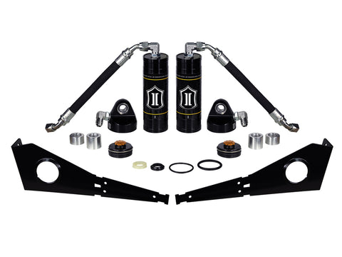 ICON 2005-2023 Toyota Tacoma/2003-2024 4Runner/2007-2014 FJ Cruiser Front Coilover Reservoir Upgrade Kit W/ Seals Pair