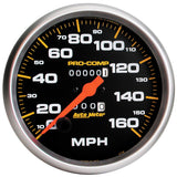 5" SPEEDOMETER 0-160 MPH PRO-COMP