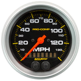 3-3/8" GPS SPEEDOMETER 0-140 MPH PRO-COMP