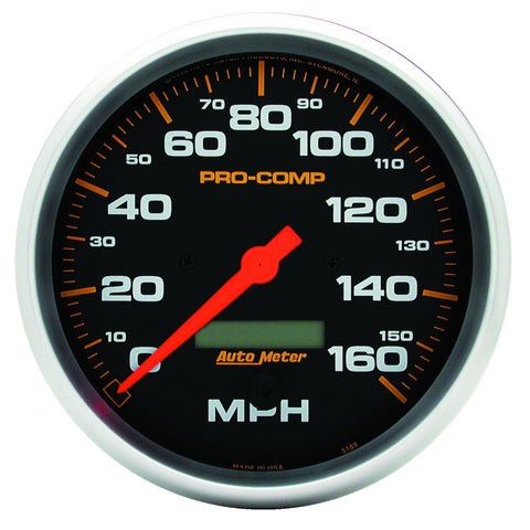 5" SPEEDOMETER 0-160 MPH PRO-COMP
