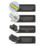 5239-001 - ORACLE 9005 4000 Lumen LED Headlight Bulbs (Pair)