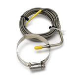 THERMOCOUPLE KIT TYPE K 3/16" DIA CLOSED TIP 10FT. INCL. STAINLESS BAND CLAMP