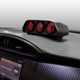 DIRECT FIT DASH TOP TRIPLE 2-1/16" SCION FRS / SUBARU BRZ