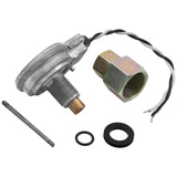 2 PC. GAUGE KIT 3-3/8 In. QUAD & SPEEDOMETER 240-33 O ARCTIC WHITE