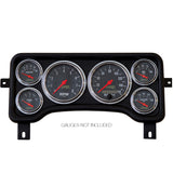 DIRECT FIT DASH PANEL 6 GAUGE JEEP TJ / XJ