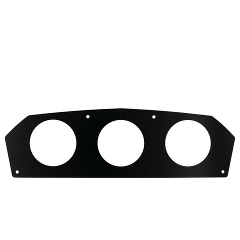 GAUGE PANEL FOR THREE 2-1/16" GAUGES FITS CAN-AM MAVERICK 12-18 & COMMANDER 10-20