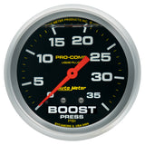 2-5/8" BOOST 0-35 PSI LIQUID FILLED PRO-COMP