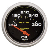 2-5/8" OIL TEMPERATURE 140-300 °F PRO-COMP