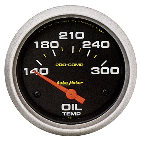 2-5/8" OIL TEMPERATURE 140-300 °F PRO-COMP