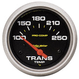 2-5/8" TRANSMISSION TEMPERATURE 100-250 °F PRO-COMP
