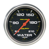 2-5/8" WATER TEMPERATURE 60-210 °F PRO-COMP