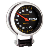 3-3/4" PEDESTAL TACHOMETER 0-10000 RPM PRO-COMP