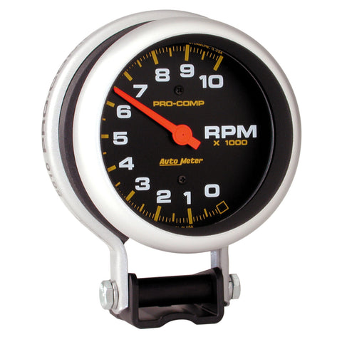 3-3/4" PEDESTAL TACHOMETER 0-10000 RPM PRO-COMP