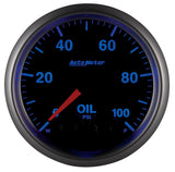 2-1/16" OIL PRESSURE 0-100 PSI ELITE