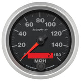 3-3/8" SPEEDOMETER 0-160 MPH ELITE