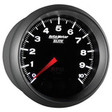 3-3/8" IN-DASH TACHOMETER 0-10000 RPM ELITE