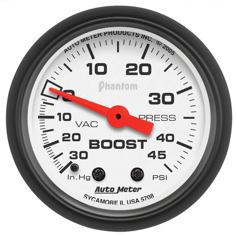 2-1/16" BOOST/VACUUM 30 IN HG/45 PSI PHANTOM