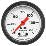 2-1/16" AIR PRESSURE 0-150 PSI PHANTOM