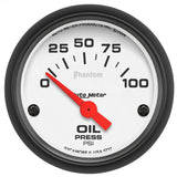 2-1/16" OIL PRESSURE 0-100 PSI PHANTOM