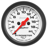 2-1/16" PYROMETER 0-2000 °F PHANTOM