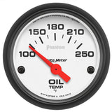 2-1/16" OIL TEMPERATURE 100-250 °F PHANTOM