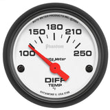 2-1/16" DIFFERENTIAL TEMPERATURE 100-250 °F PHANTOM