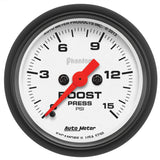 2-1/16" BOOST 0-15 PSI PHANTOM