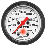 2-1/16" WATER TEMPERATURE 100-260 °F SPORT-COMP