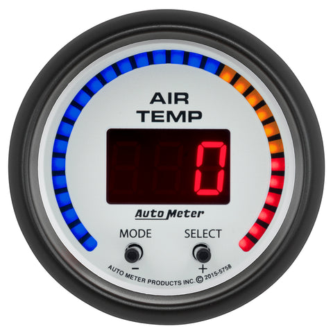 2-1/16" DUAL AIR INTAKE TEMPERATURE 0-300 ºF PHANTOM