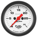 2-1/16" FUEL PRESSURE 0-30 PSI PHANTOM