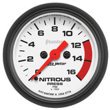 2-1/16" NITROUS PRESSURE 0-1600 PSI PHANTOM