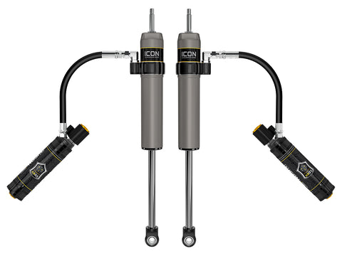 ICON 2024-2026 Toyota Tacoma 0-1” Lift Rear V.S. 2.5 Aluminum Series Shock Absorbers Remote Reservoir W/ CDEV Pair