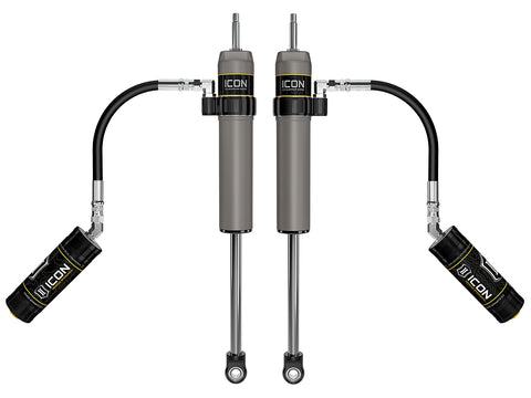 ICON 2024-2026 Toyota Tacoma 0-1” Lift Rear V.S. 2.5 Aluminum Series Shock Absorbers Remote Reservoir Pair