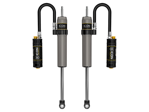 ICON 2022-2026 Toyota Tundra 0-1.5” Lift/2023-2026 Sequoia 0-4" Lift Rear V.S. 2.5 Aluminum Series Shock Absorbers Remote Reservoir W/ CDCV Pair