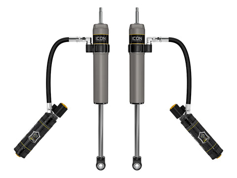 ICON 2022-2026 Toyota Tundra 0-1.5” Lift/2023-2026 Sequoia 0-4" Lift Rear V.S. 2.5 Aluminum Series Shock Absorbers Remote Reservoir W/ CDEV Pair