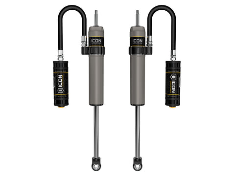 ICON 2022-2026 Toyota Tundra 0-1.5” Lift/2023-2026 Sequoia 0-4" Lift Rear V.S. 2.5 Aluminum Series Shock Absorbers Remote Reservoir Pair