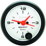 2-1/16 In. CLOCK 12 HOUR PHANTOM