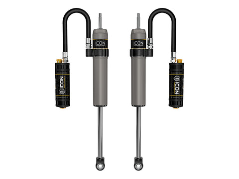 ICON 2024-2026 Toyota Land Cruiser 250 Series/2024-2026 Lexus GX550 0-3” Lift Rear V.S. 2.5 Aluminum Series Shock Absorbers Remote Reservoir W/ CDCV Pair
