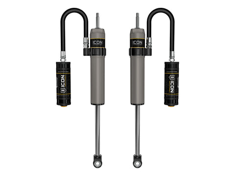 ICON 2024-2026 Toyota Land Cruiser 250 Series/2024-2026 Lexus GX550 0-3” Lift Rear V.S. 2.5 Aluminum Series Shock Absorbers Remote Reservoir Pair