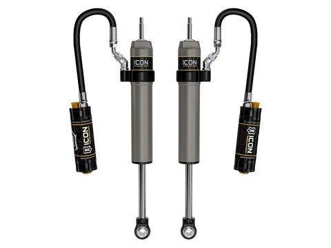 ICON 2025-2026 Toyota 4Runner 0-3” Lift Rear V.S. 2.5 Aluminum Series Shock Absorbers Remote Reservoir W/ CDCV Pair