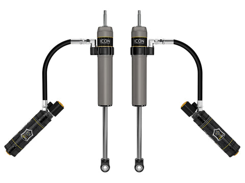 ICON 2025-2026 Toyota 4Runner 0-3” Lift Rear V.S. 2.5 Aluminum Series Shock Absorbers Remote Reservoir W/ CDEV Pair