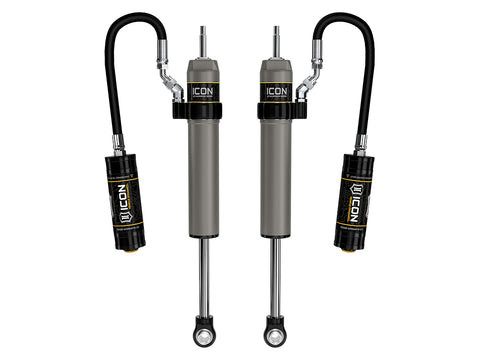ICON 2025-2026 Toyota 4Runner 0-3” Lift Rear V.S. 2.5 Aluminum Series Shock Absorbers Remote Reservoir Pair