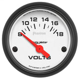 2-1/16" VOLTMETER 8-18V PHANTOM