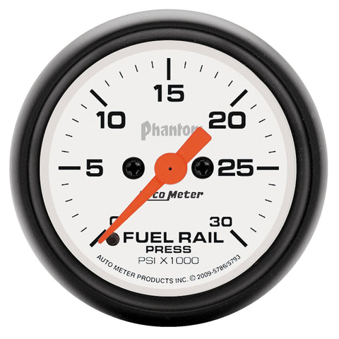 2-1/16" FUEL RAIL PRESSURE 0-30K PSI PHANTOM