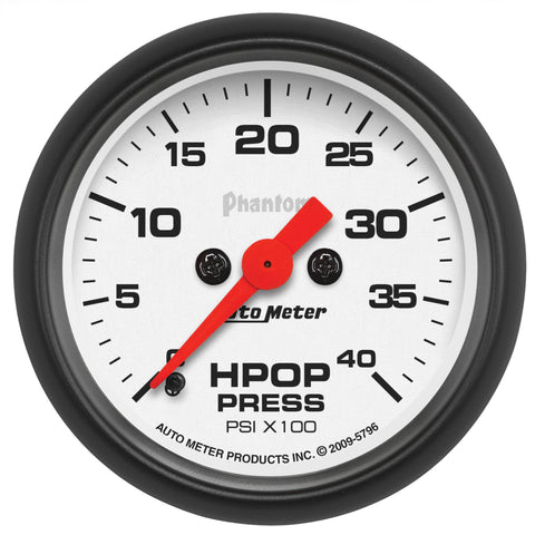 2-1/16" HPOP PRESSURE 0-4K PSI PHANTOM