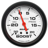 2-5/8" BOOST/VACUUM 30 IN HG/20 PSI PHANTOM
