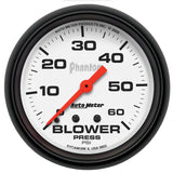 2-5/8" BLOWER PRESSURE 0-60 PSI PHANTOM