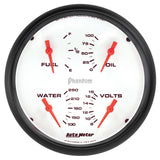 5" QUAD GAUGE 100 PSI/100-250 °F/8-18V/0-90 O PHANTOM