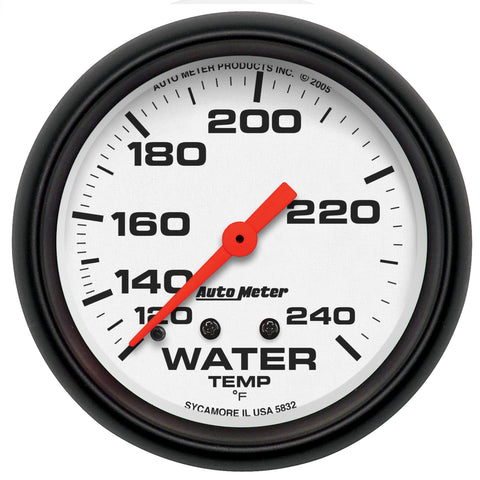 2-5/8" WATER TEMPERATURE 120-240 °F PHANTOM